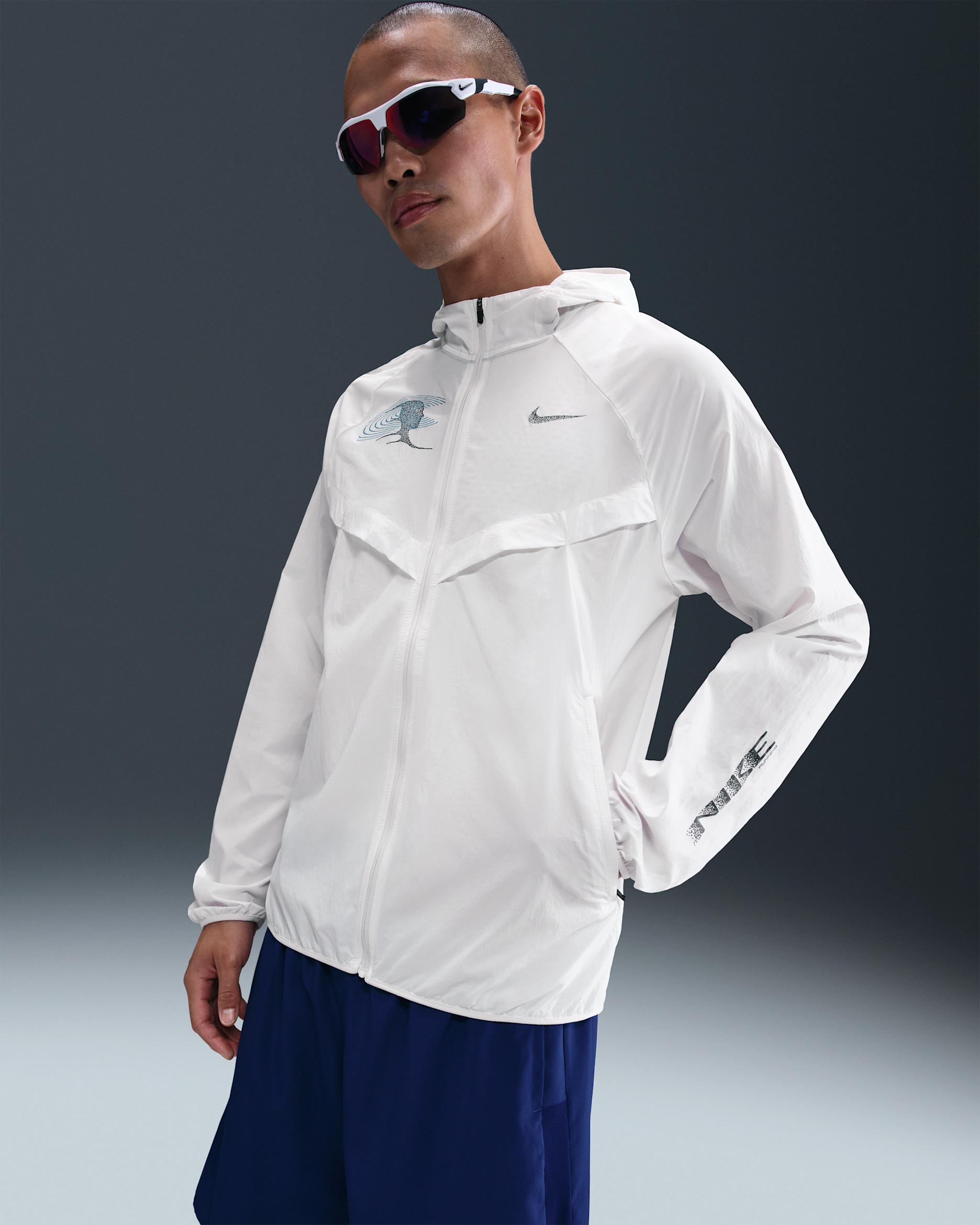 Nike Stride jacket ナイキストライドジャケット USサイズL Nike Stride Men's UV Repel Running Jacket. Nike ID